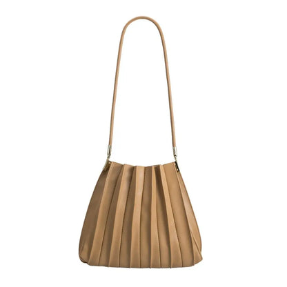 Carrie Pleated Shoulder Bag