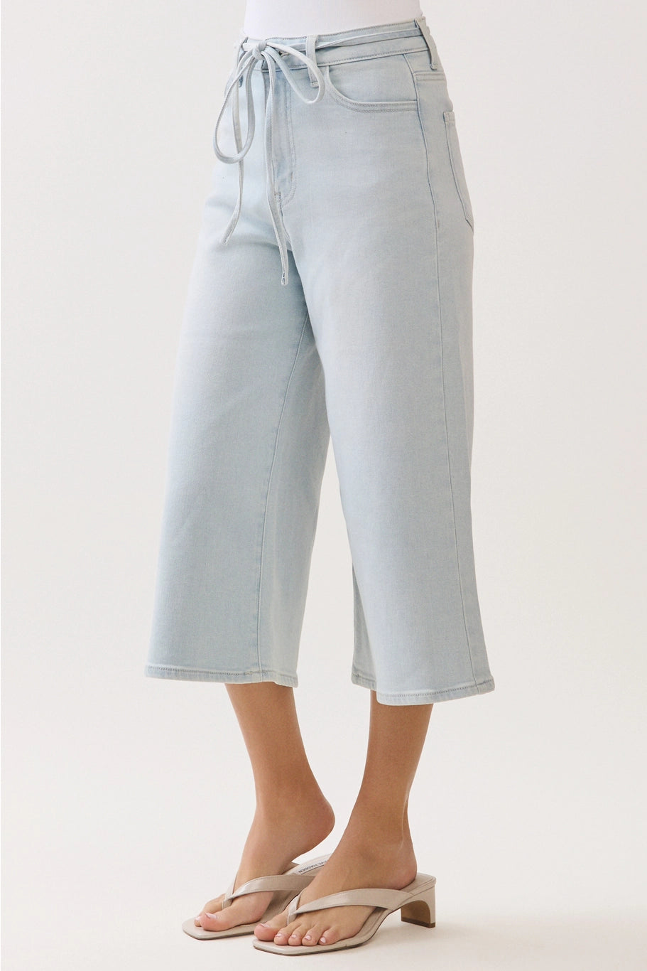Gemma Gaucho Jeans With Tie Belt