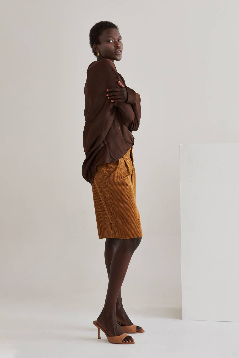 Corduroy Bermuda Shorts