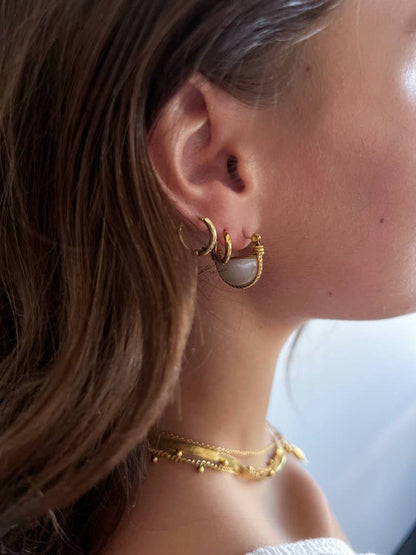 Emiliana Stone Earrings