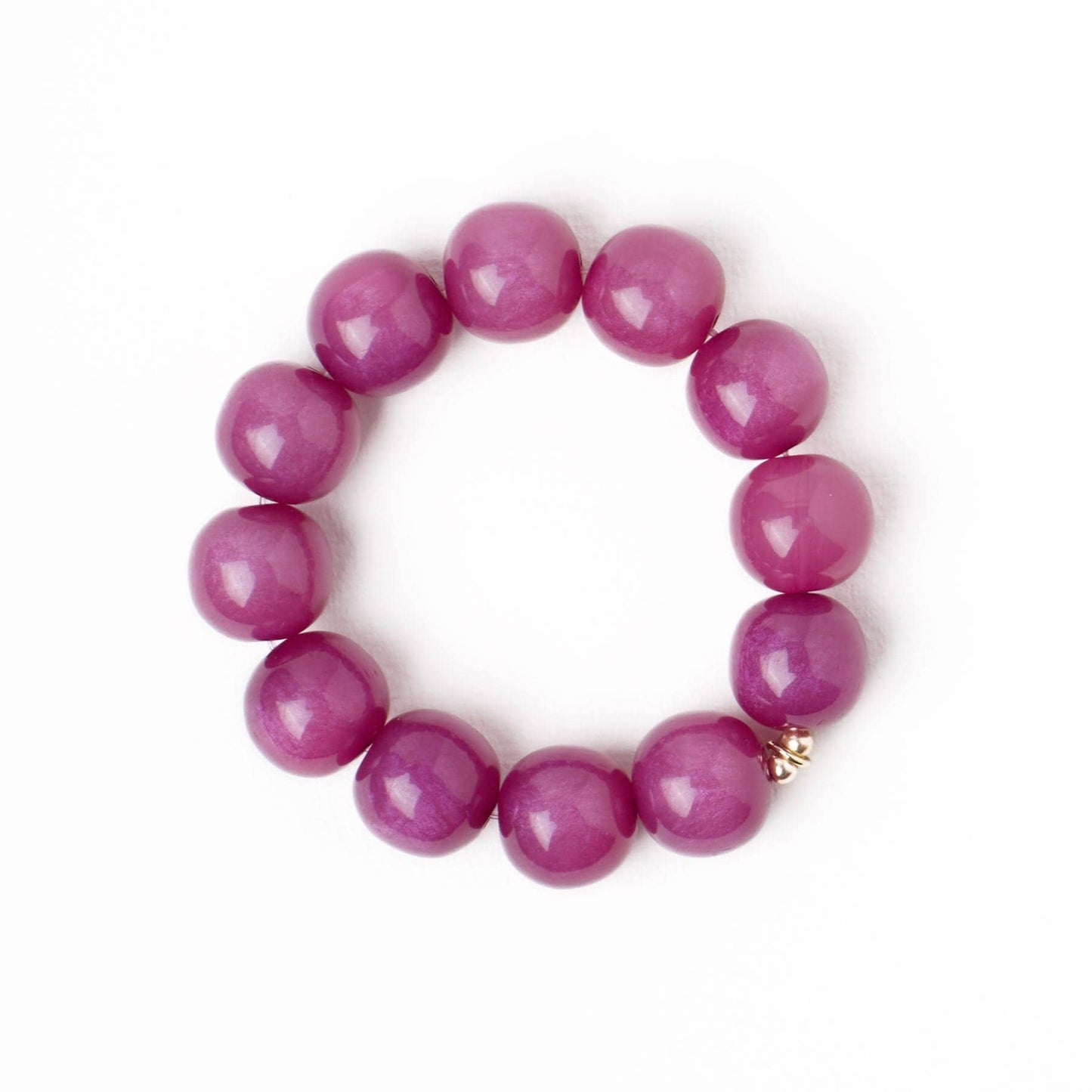 Cece Large Resin Bead Bracelet