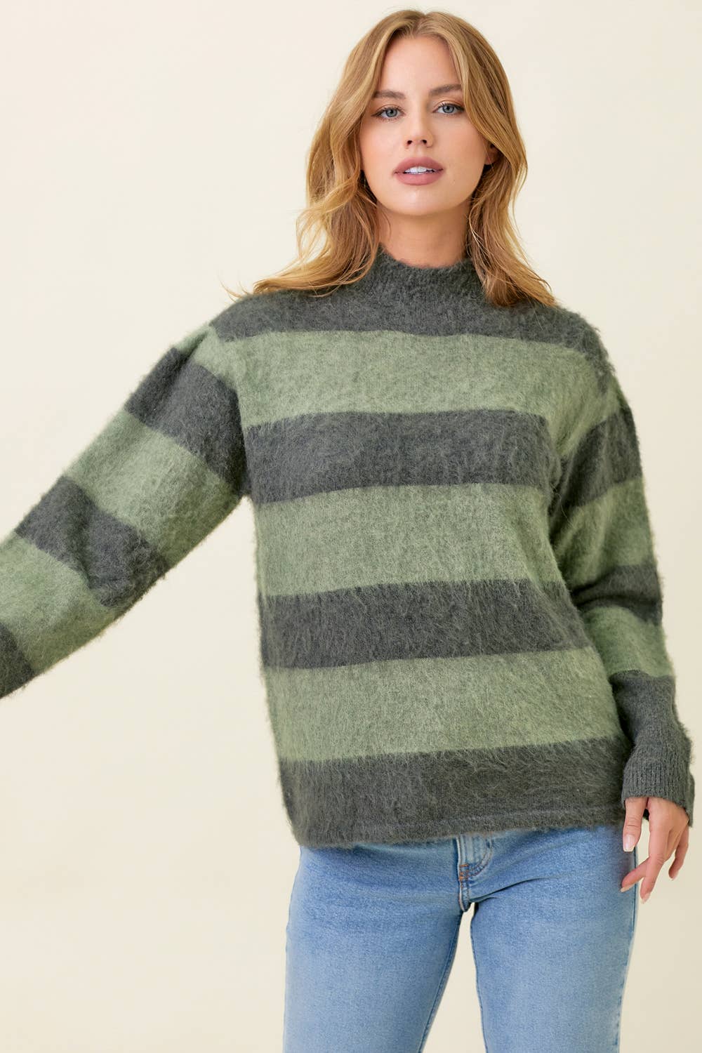 Cozy Stripe Sweater