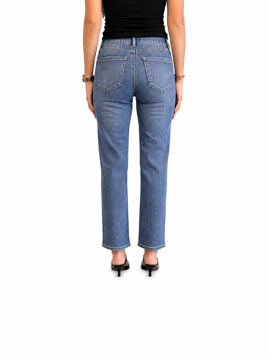 Petite Straight Leg Jean w/ Magic Waistband in Sloane