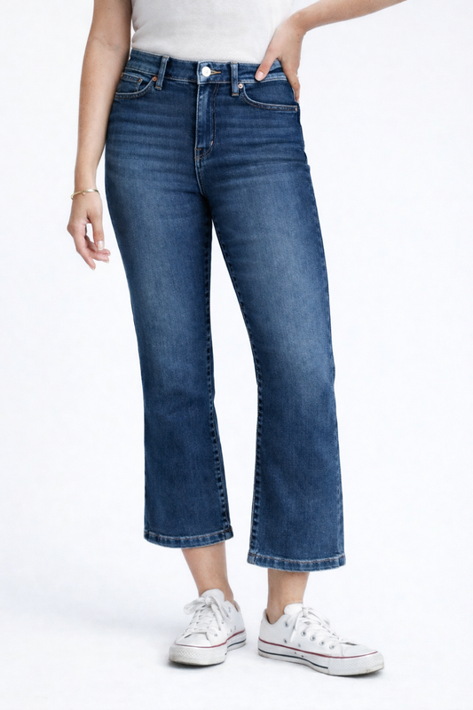 Better Butter Wide Leg Cropped Jean in Radley