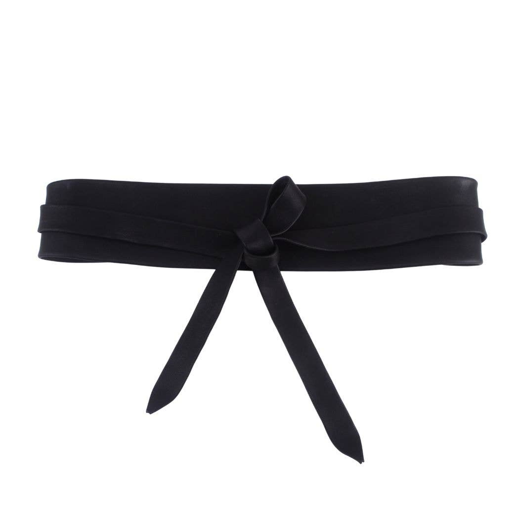 Obi Wrap Genuine Leather Belt