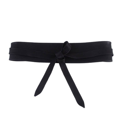 Obi Wrap Genuine Leather Belt