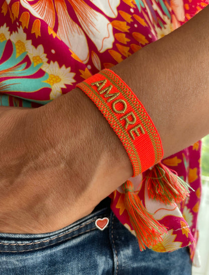 Woven Embroidered Statement Bracelets