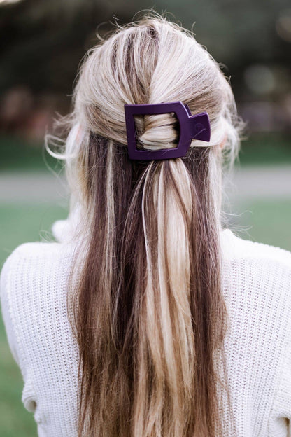Square Flat Hair Clip - Medium