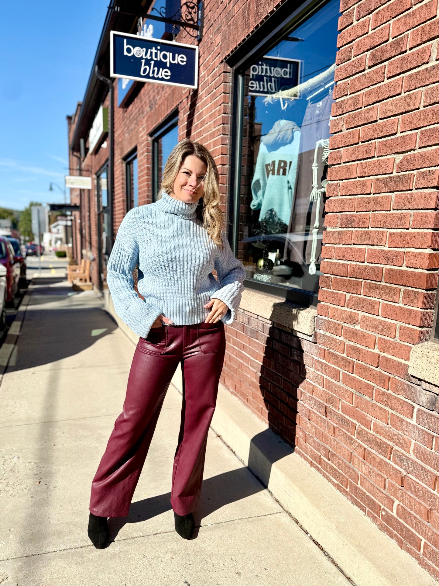 Chunky Knit Turtleneck Sweater