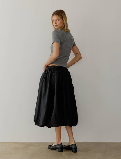 The Bella Skirt | Midi Bubble Skirt