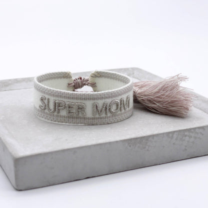 Woven Embroidered Statement Bracelets