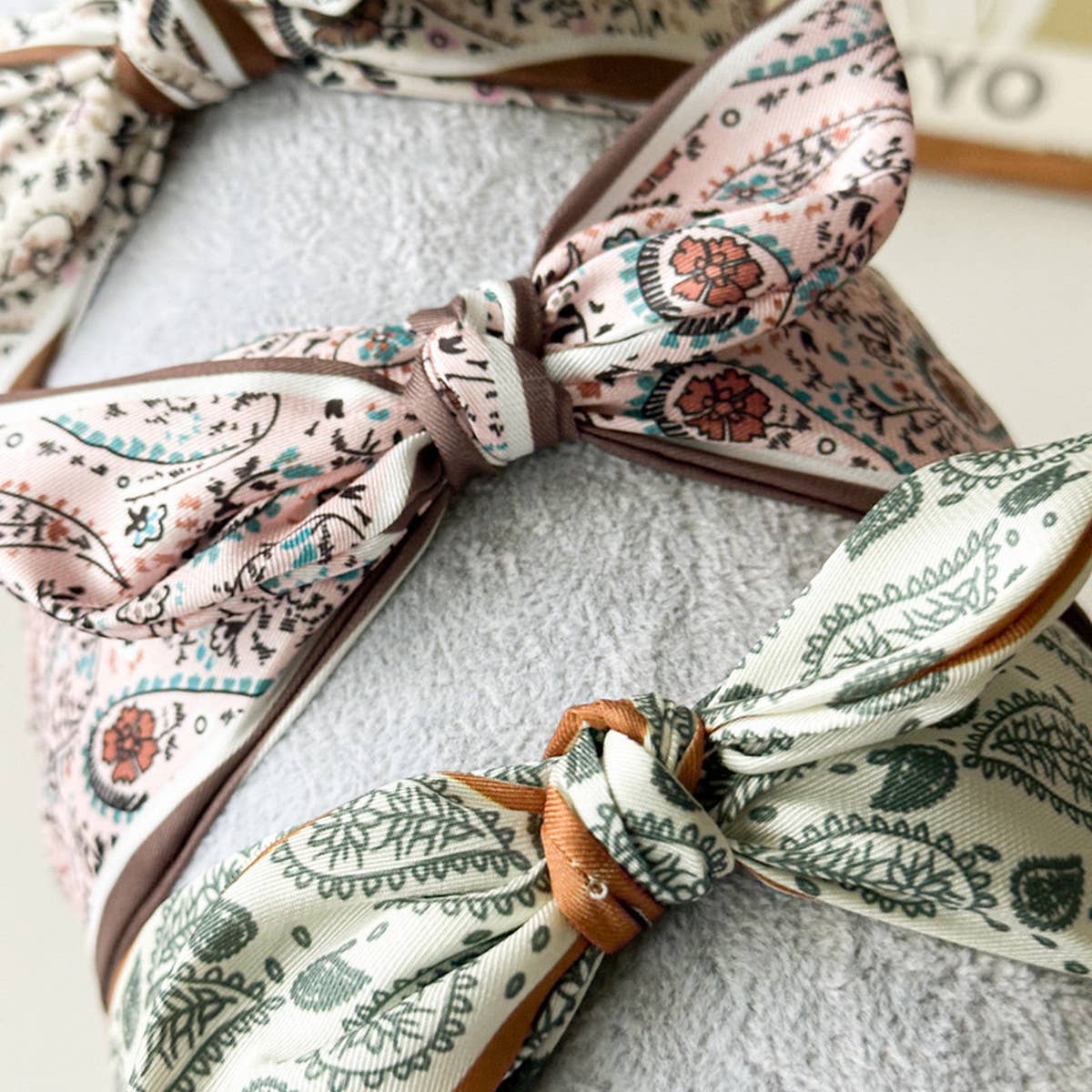 Paisley Knot Tie Headband