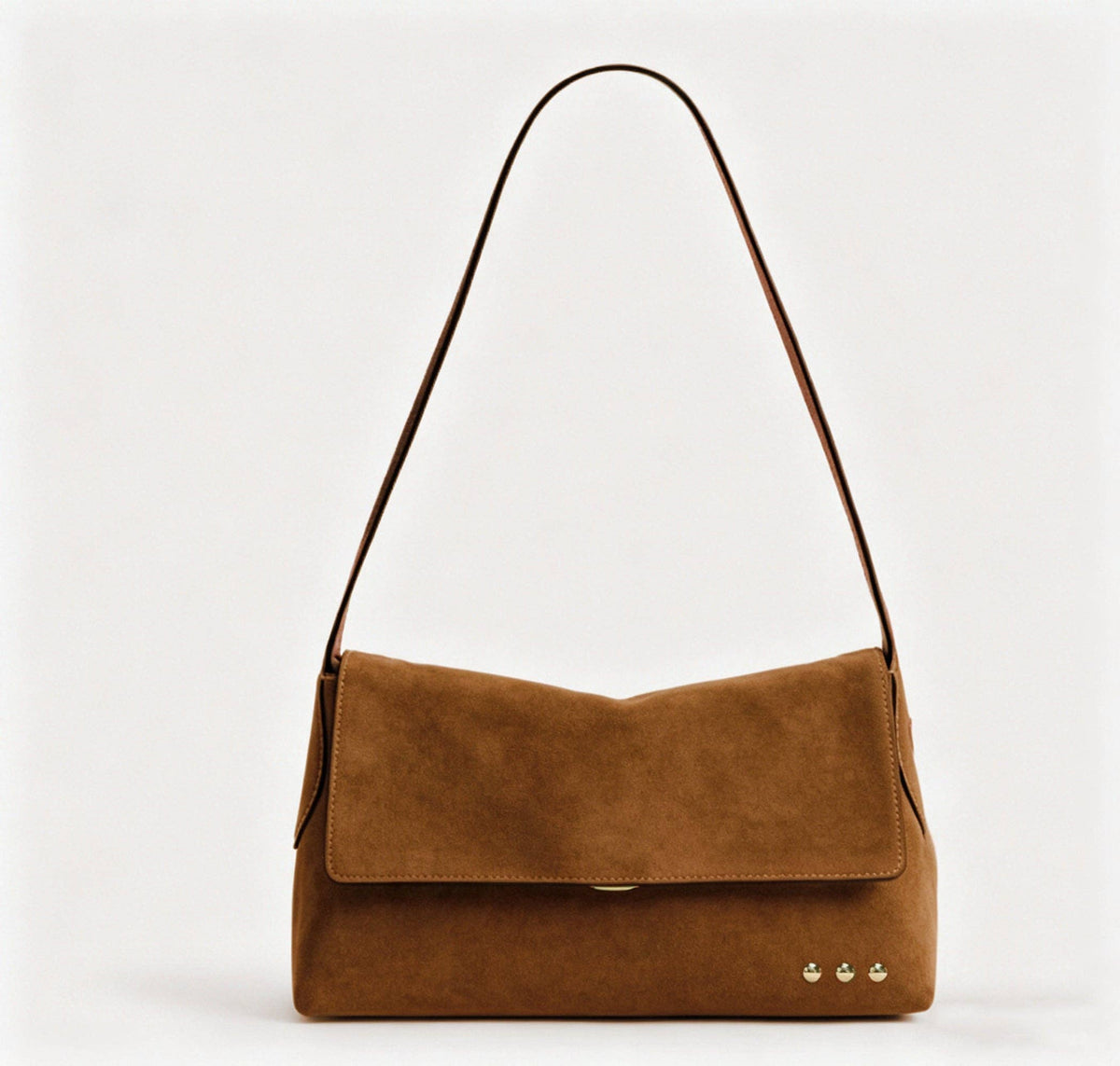 Miranda Suede Flap Crossbody