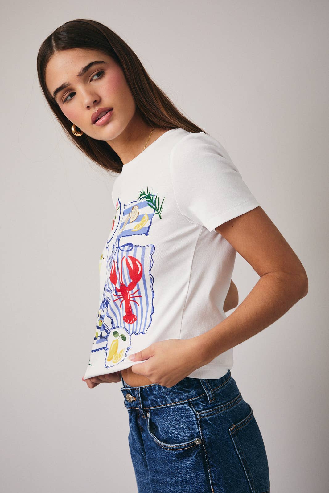 Mediterranean Market Graphic Tee