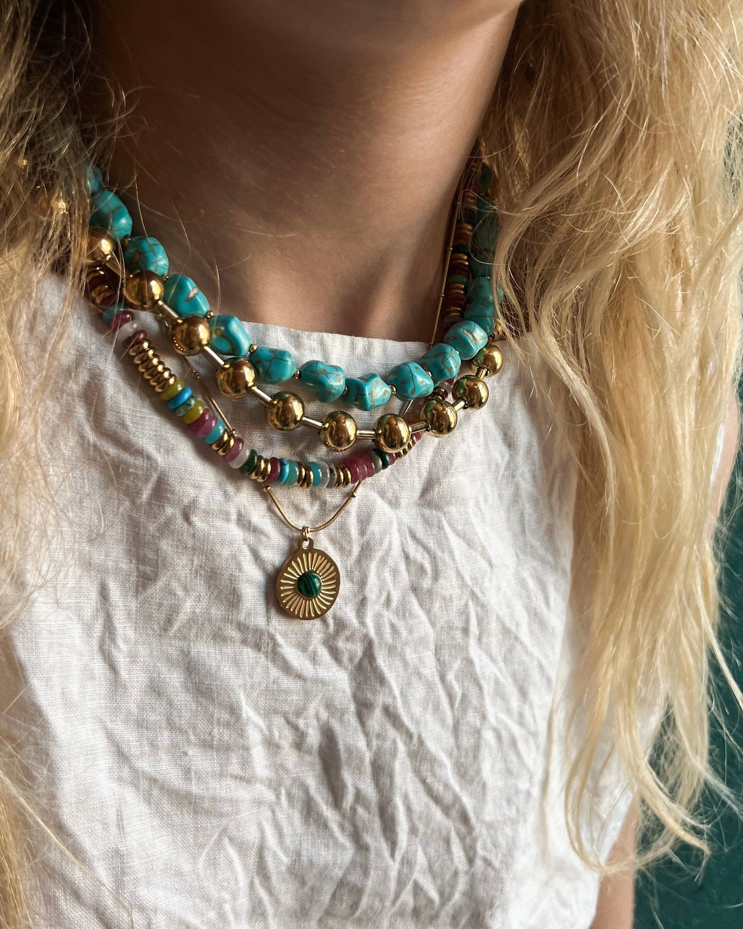 Barbara Beaded Necklace