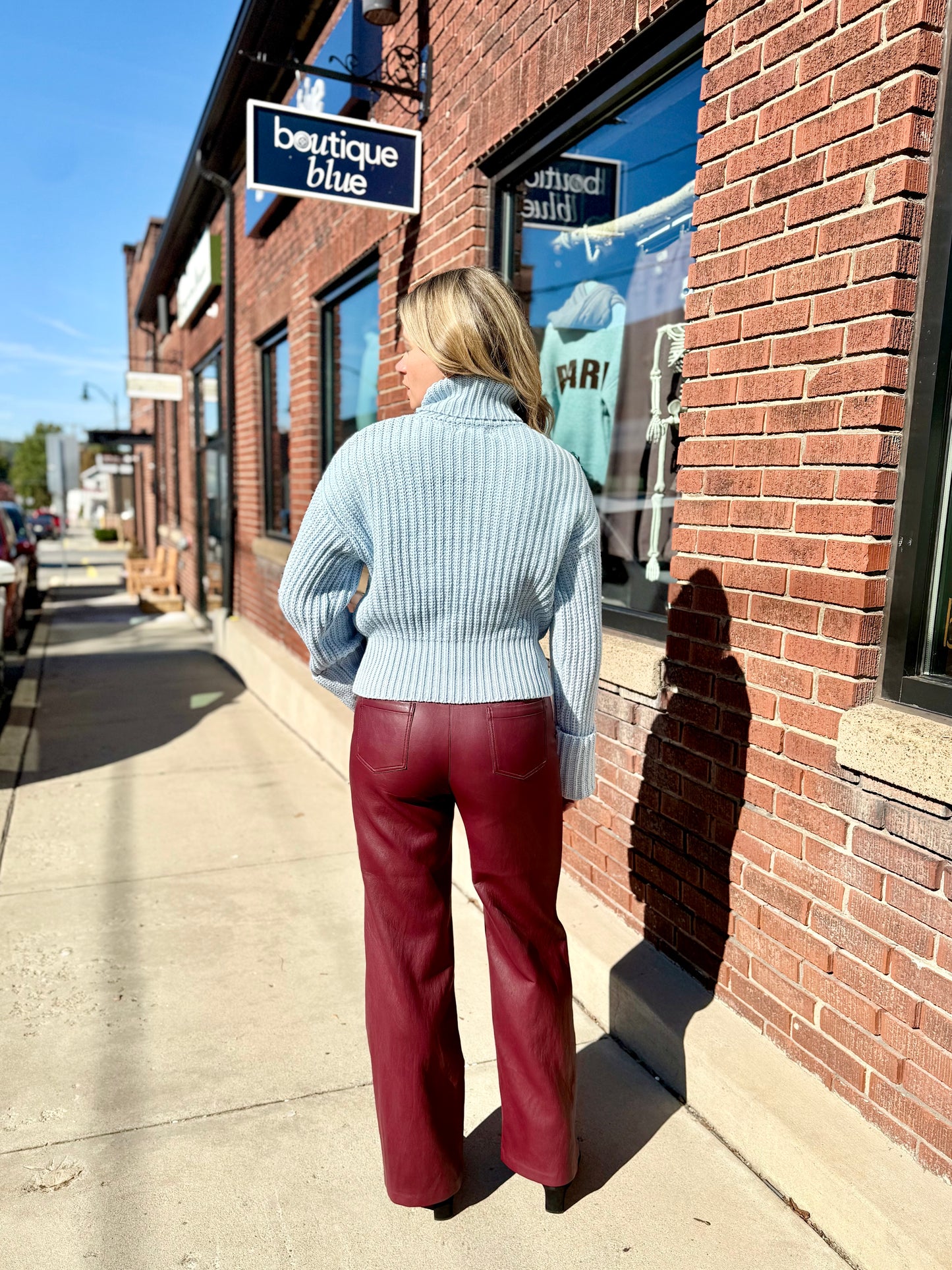 Chunky Knit Turtleneck Sweater