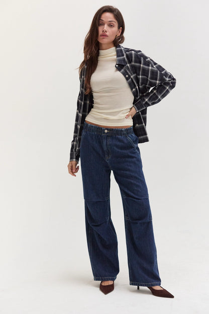 Claire Long Sleeve Mock Neck Top