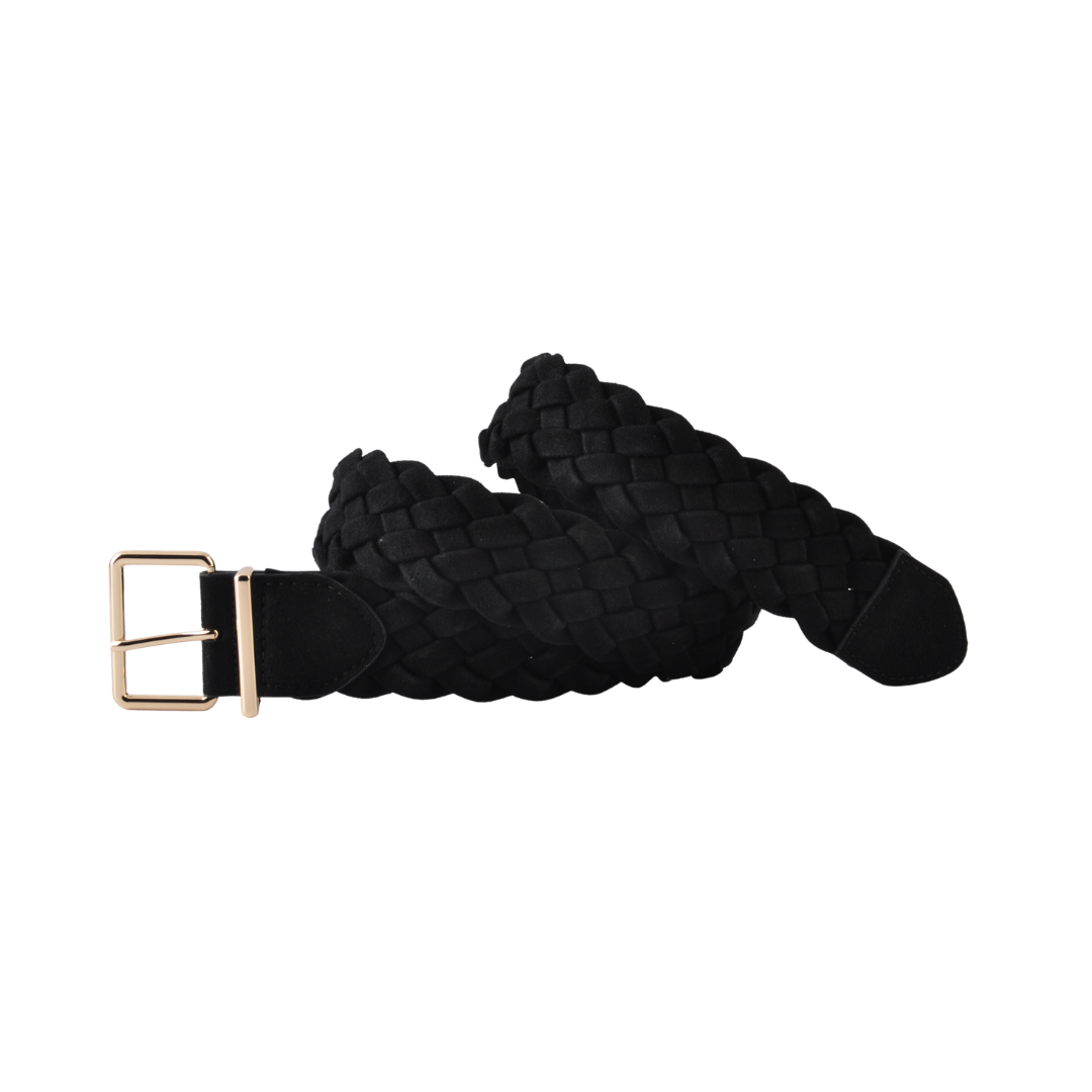 Suede Braided Belt