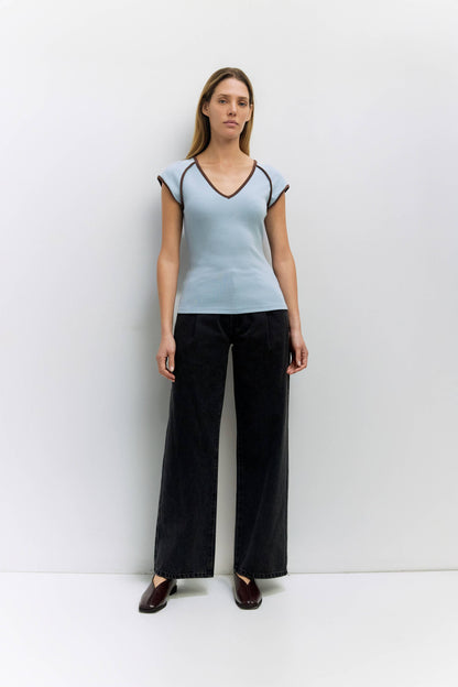 The Patricia Top | Vintage Raglan Knit Top