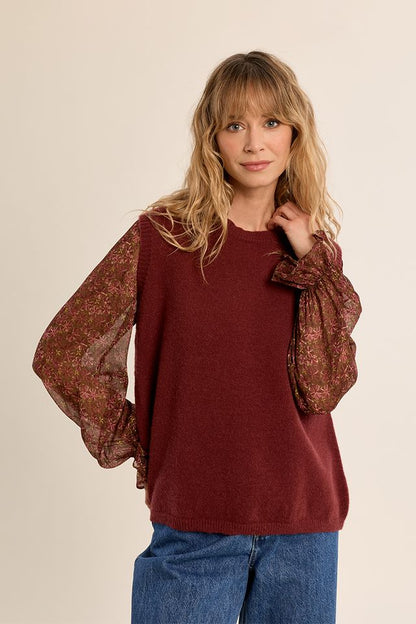 Open Back Sweater Vest