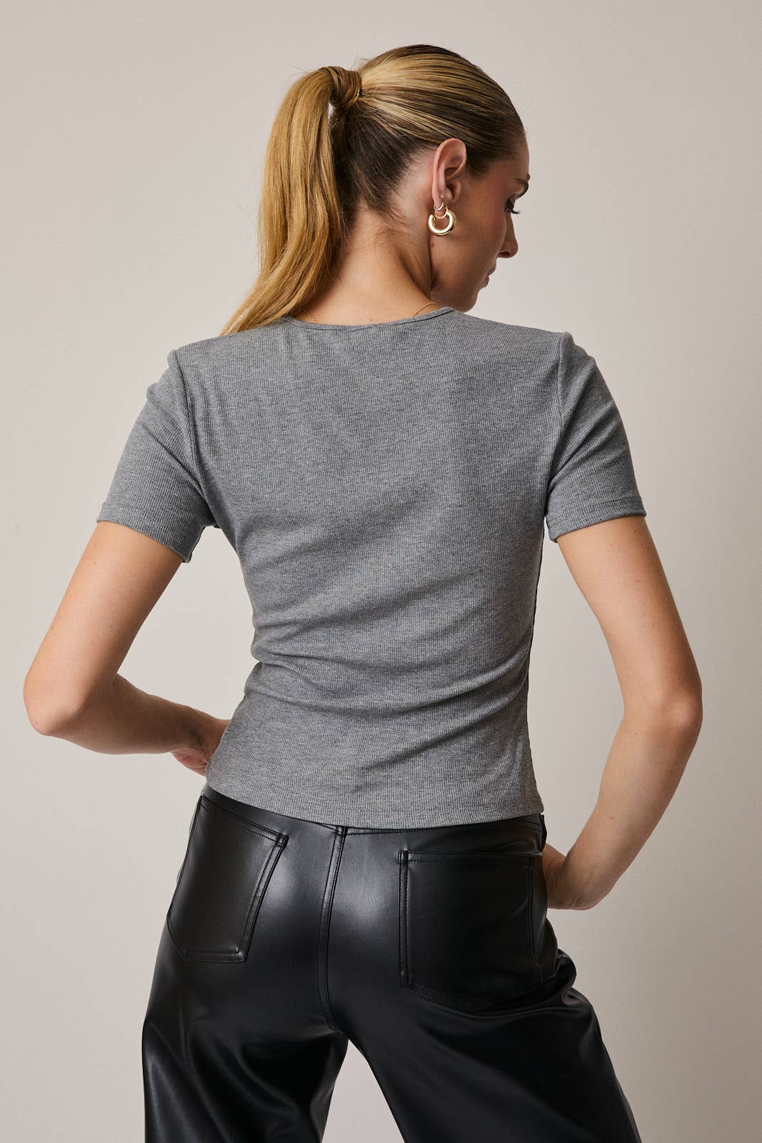 Christmas Beads Rib Tee