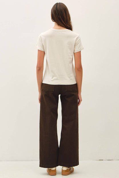 Crewneck Cotton Tee