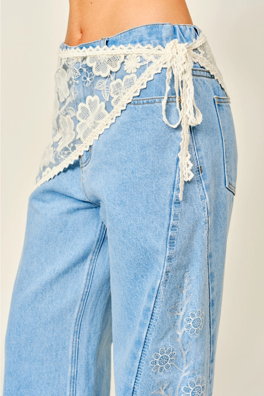 Lace Scarf Belt