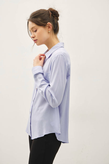 Classic Cut Button Up Top