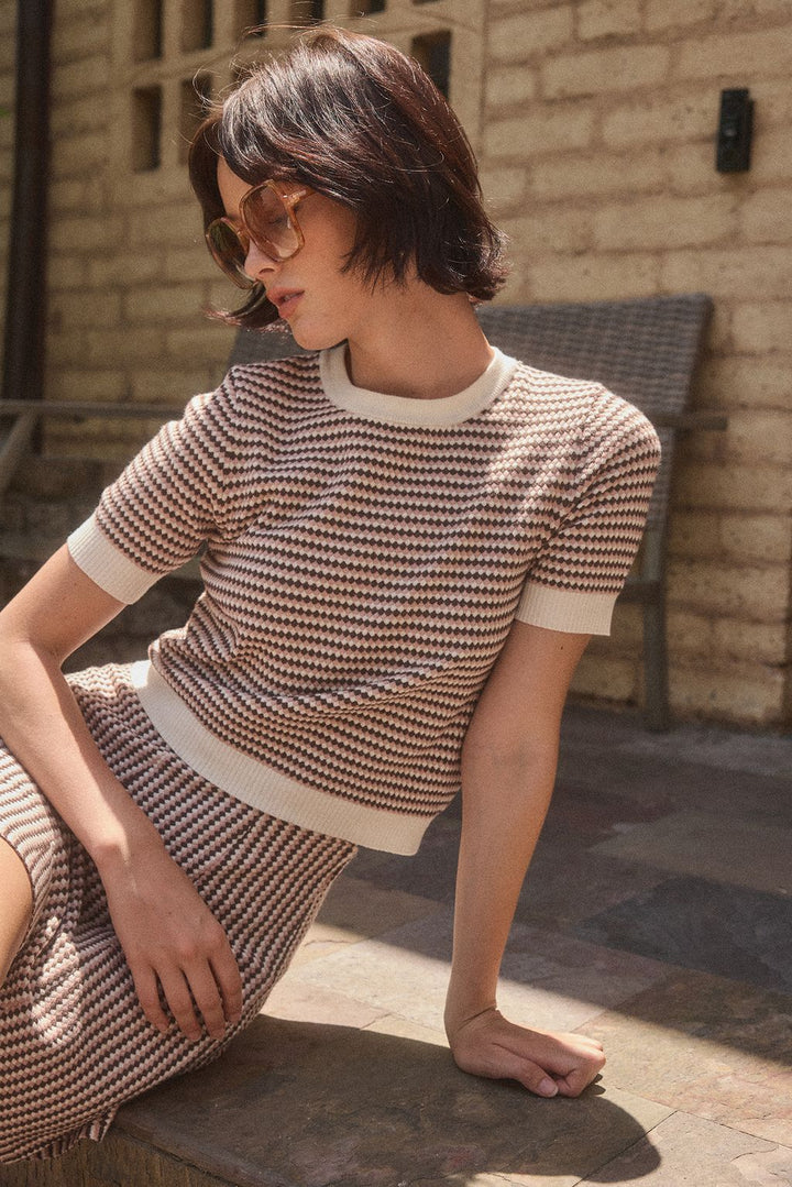 Josie Mini Knit Skirt