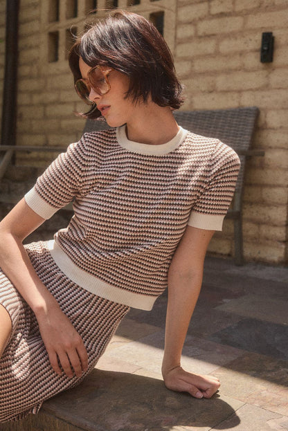 Josie Mini Knit Skirt