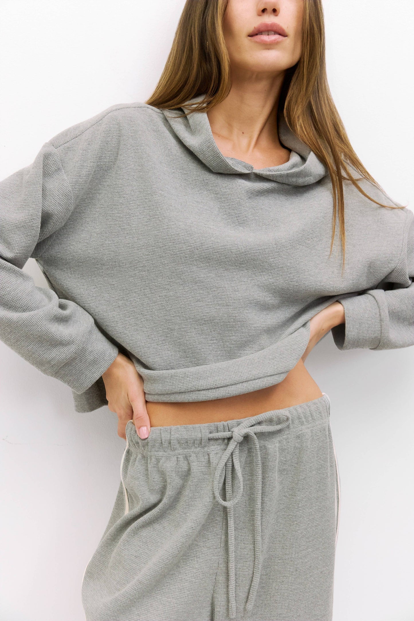 The Enzo Hoodie | Waffle Knit Hoodie