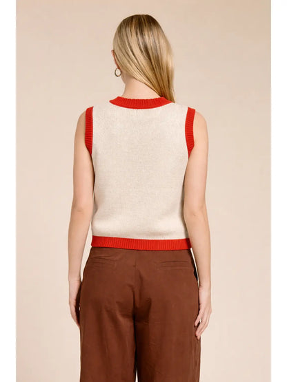Strawberry Sweater Vest