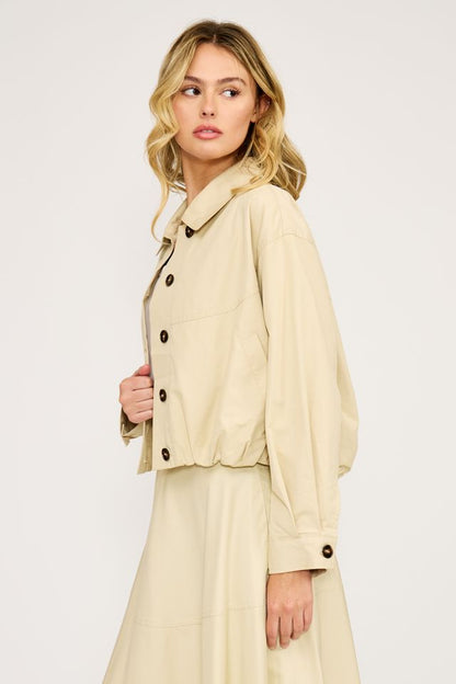 Tiana Bubble Hem Jacket