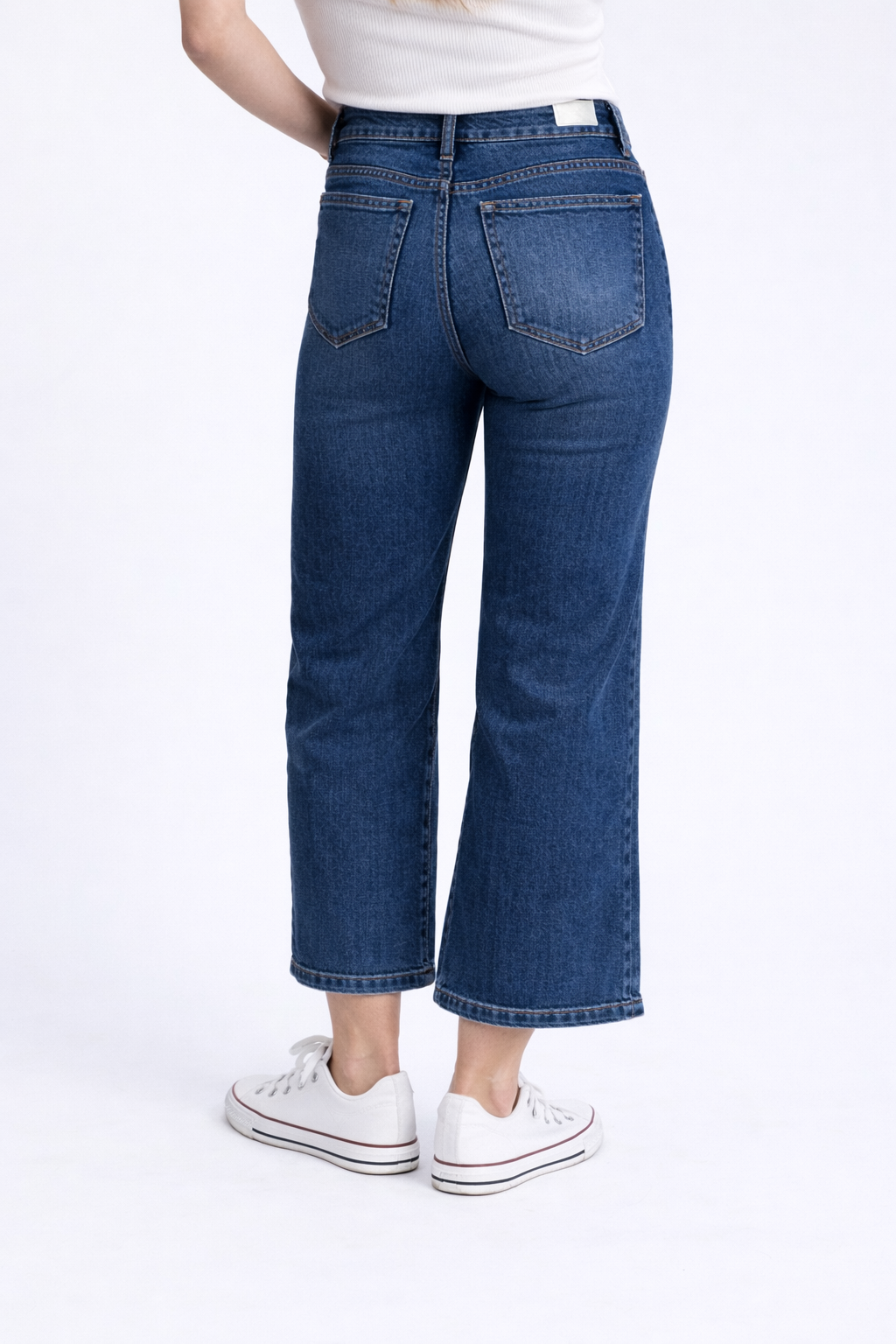 Better Butter Wide Leg Cropped Jean in Radley