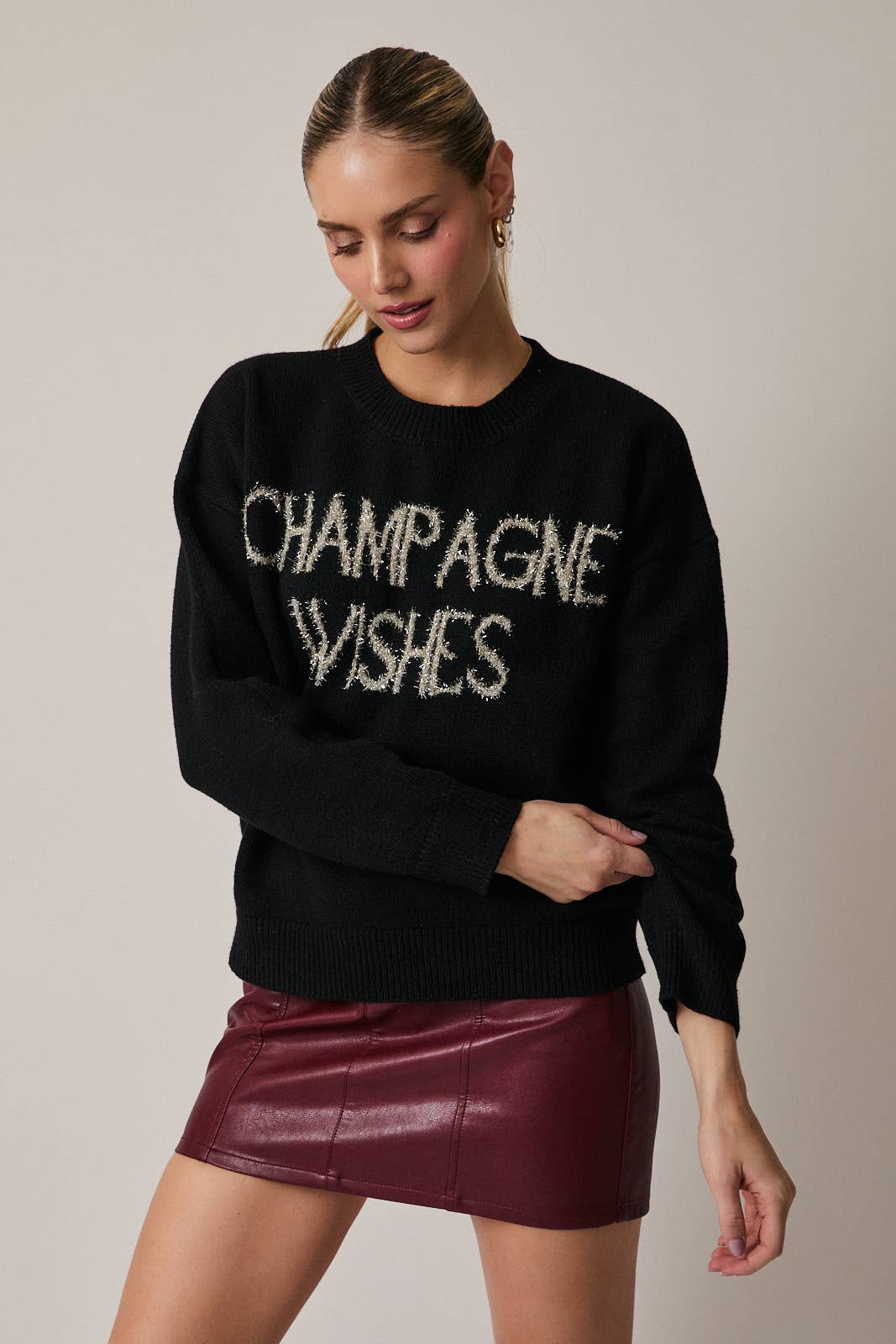 Champagne Wishes Sweater