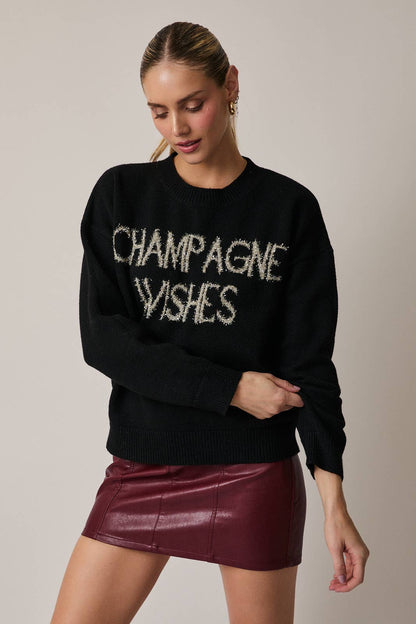 Champagne Wishes Sweater