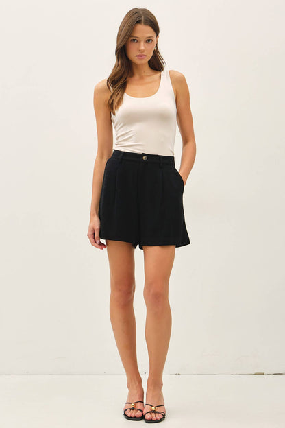 Double Lined Scoop Neck Tank
