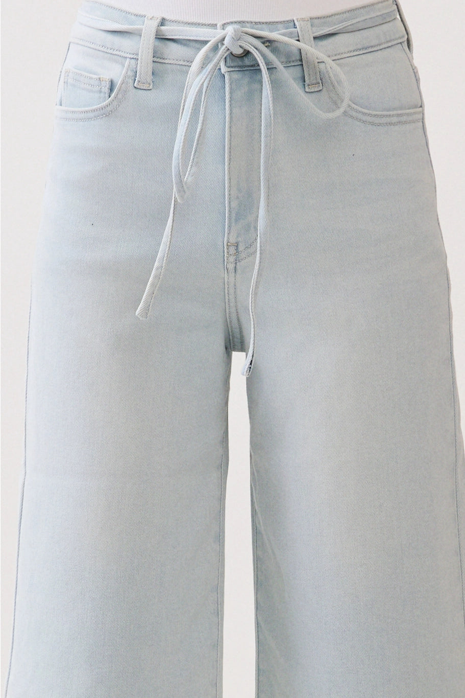 Gemma Gaucho Jeans With Tie Belt
