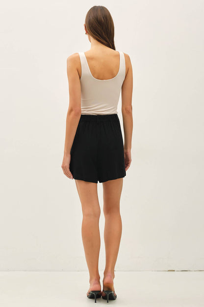 Double Lined Scoop Neck Tank