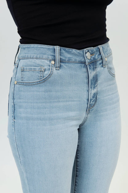 Mid-Rise Demi-Boot Jean w/ Release Hem in Harmony