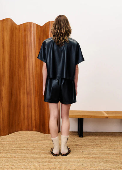 Bazin Faux Leather T-Shirt