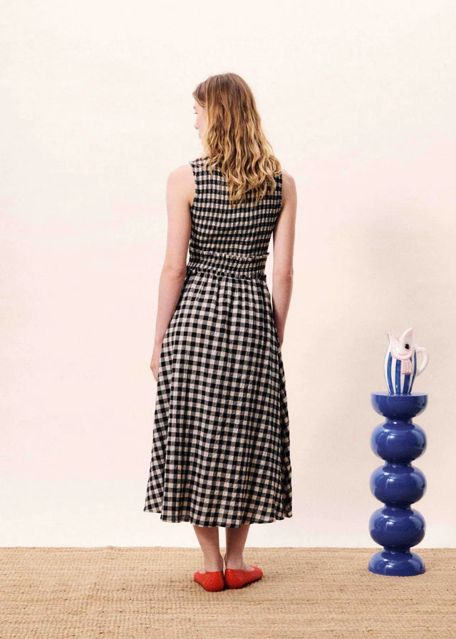 Checkered Saquarema Dress