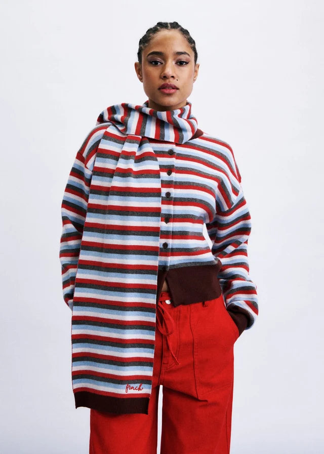 Shibuya Cardigan-Scarf Set
