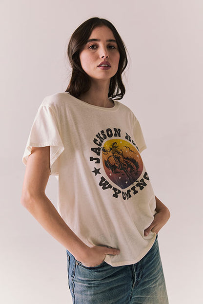 Jackson Hole Sunset Tee