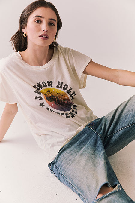 Jackson Hole Sunset Tee