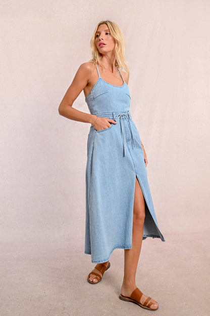 Denim Jumper Dress