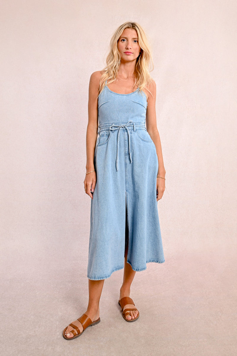 Denim Jumper Dress