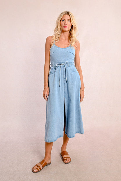 Denim Jumper Dress
