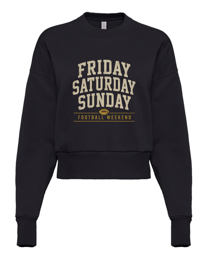 Football Weekend Graphic Sweatshirt