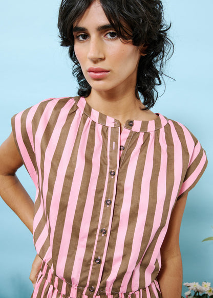 Any Woman Striped Top